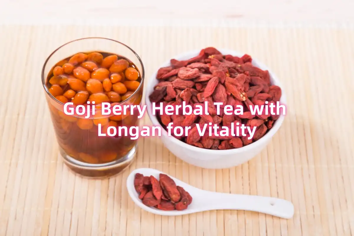 Goji Berry Herbal Tea with Longan for Vitality